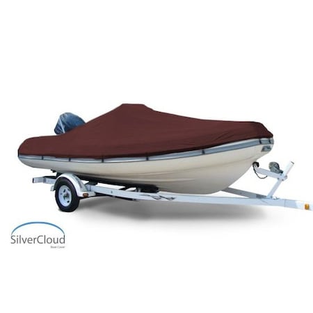 Eevelle Boat Cover INFLATABLE Center Console, Outboard Fits 16ft 6in L up to 90in W Burgundy SCINFCC1690B-BRG